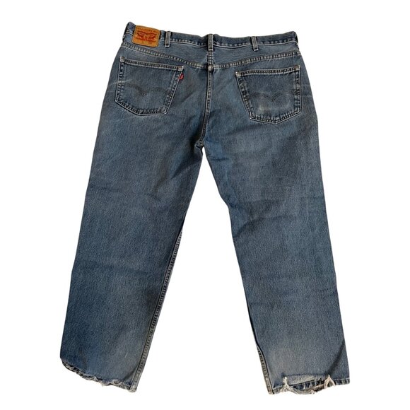 Levi's 550 Relaxed Fit Vintage Jeans Men's Size 44x30 Distressed Denim - Picture 5 of 12